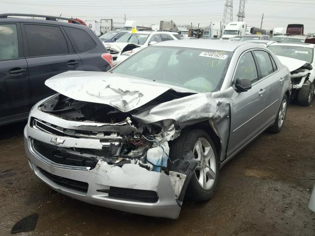 1G1ZB5E0XCF140512 - 2012 CHEVROLET MALIBU LS SILVER photo 2