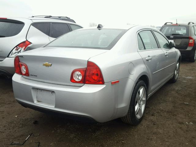 1G1ZB5E0XCF140512 - 2012 CHEVROLET MALIBU LS SILVER photo 4