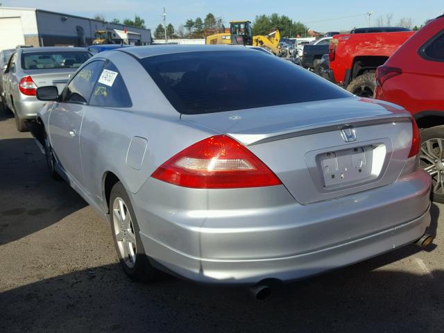 1HGCM82643A024383 - 2003 HONDA ACCORD EX SILVER photo 3