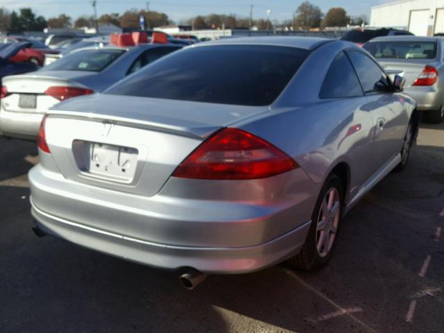 1HGCM82643A024383 - 2003 HONDA ACCORD EX SILVER photo 4