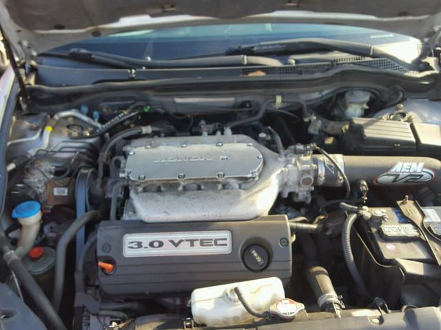 1HGCM82643A024383 - 2003 HONDA ACCORD EX SILVER photo 7