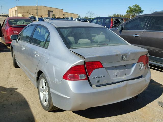 1HGFA168X6L022333 - 2006 HONDA CIVIC BLACK photo 3