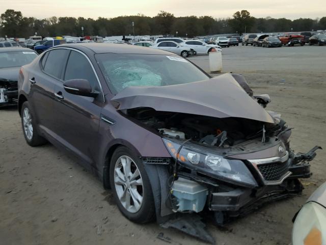 5XXGN4A70DG100963 - 2013 KIA OPTIMA EX MAROON photo 1