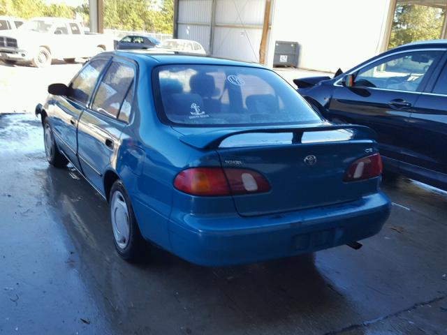 1NXBR12E5WZ059376 - 1998 TOYOTA COROLLA VE BLUE photo 3