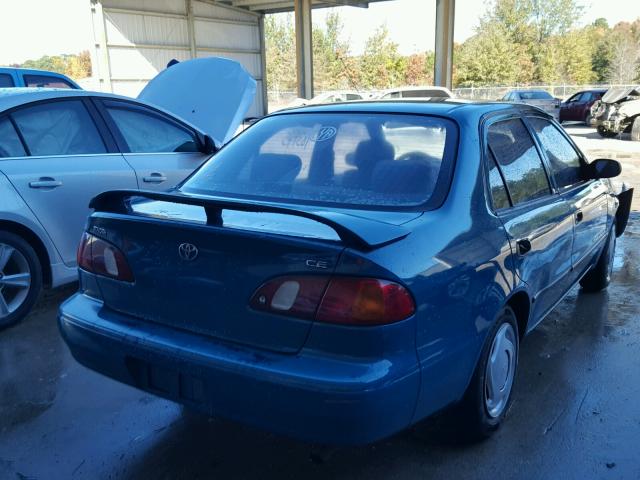 1NXBR12E5WZ059376 - 1998 TOYOTA COROLLA VE BLUE photo 4