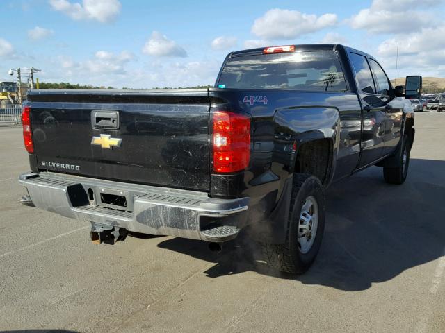 1GC1KUEG3GF126632 - 2016 CHEVROLET SILVERADO BLACK photo 4