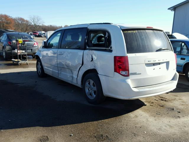 2C4RDGCG9CR112965 - 2012 DODGE GRAND CARA WHITE photo 3