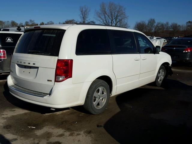 2C4RDGCG9CR112965 - 2012 DODGE GRAND CARA WHITE photo 4