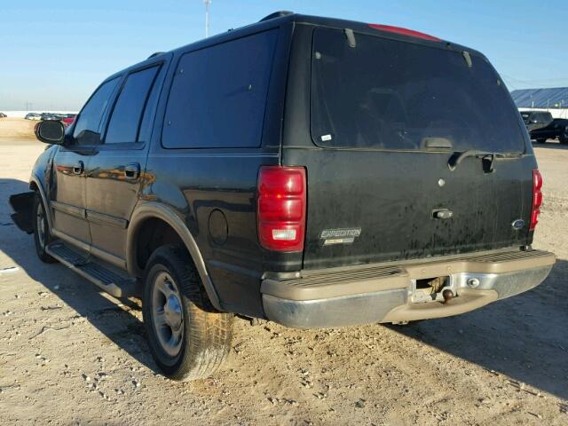 1FMRU17L51LB60937 - 2001 FORD EXPEDITION BLACK photo 3