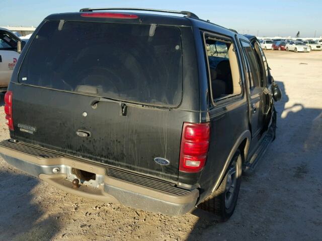 1FMRU17L51LB60937 - 2001 FORD EXPEDITION BLACK photo 4