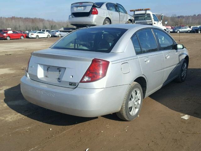 1G8AJ55F77Z106196 - 2007 SATURN ION LEVEL GRAY photo 4