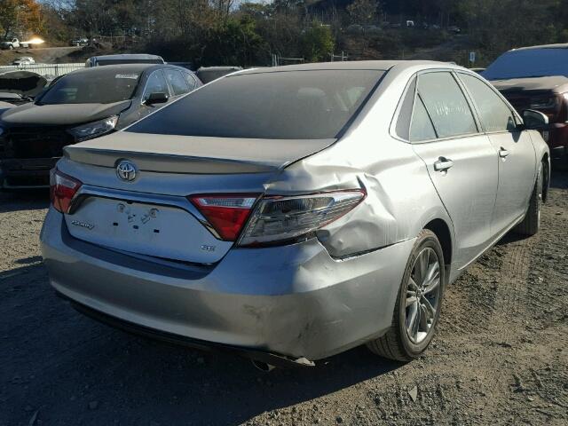 4T1BF1FK3HU293589 - 2017 TOYOTA CAMRY LE SILVER photo 4