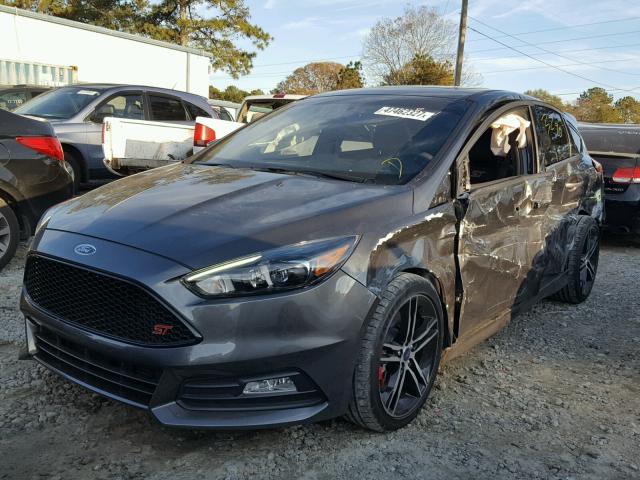 1FADP3L92HL269447 - 2017 FORD FOCUS ST GRAY photo 2