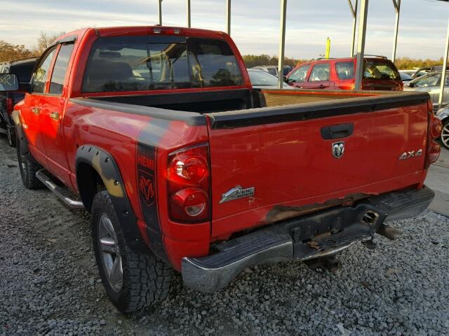 1D7HU18268S505677 - 2008 DODGE RAM 1500 S RED photo 9