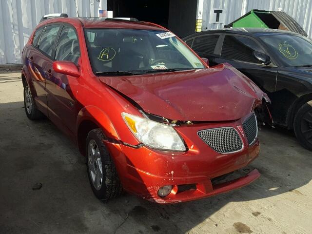 5Y2SM63845Z475915 - 2005 PONTIAC VIBE ORANGE photo 1