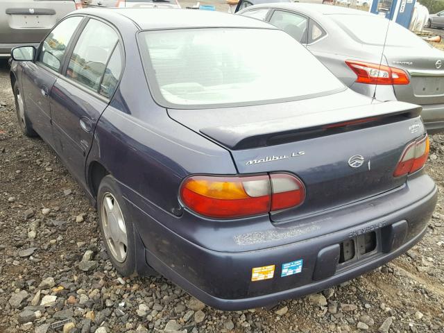 1G1NE52JXY6344608 - 2000 CHEVROLET MALIBU LS 蓝色 照片 3