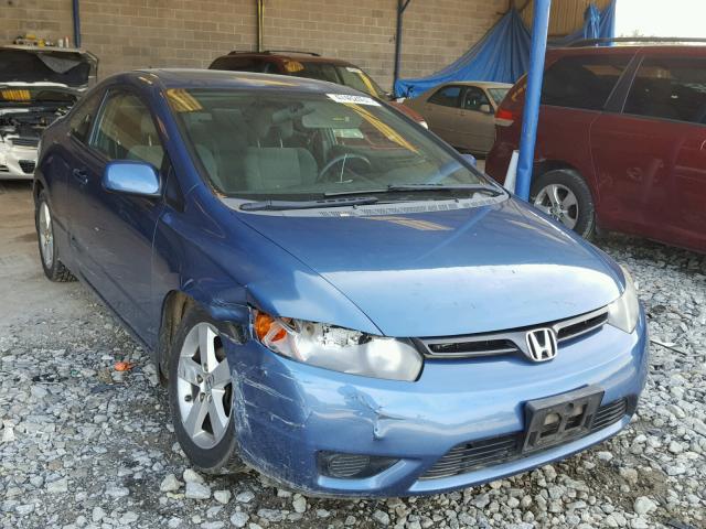 2HGFG12888H559450 - 2008 HONDA CIVIC EX BLUE photo 1