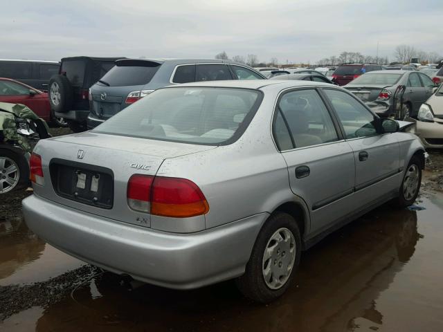 1HGEJ6670VL017995 - 1997 HONDA CIVIC LX SILVER photo 4