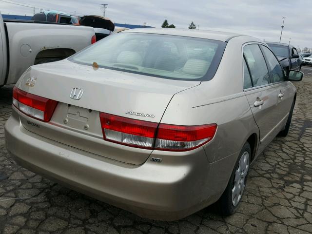 1HGCM66393A079674 - 2003 HONDA ACCORD LX GOLD photo 4