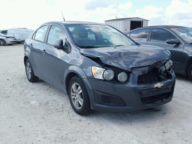 1G1JB5SH1C4195367 - 2012 CHEVROLET SONIC LS 银色 照片 1