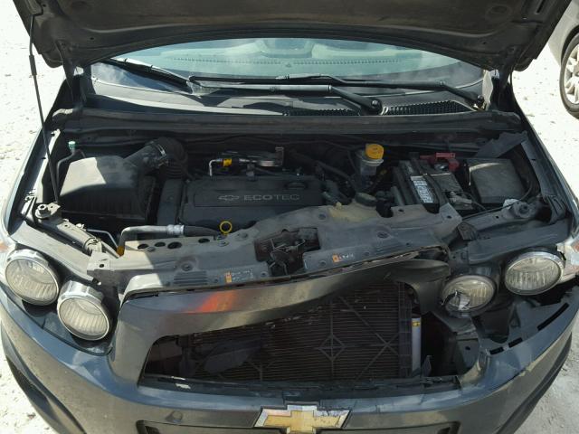 1G1JB5SH1C4195367 - 2012 CHEVROLET SONIC LS 银色 照片 7