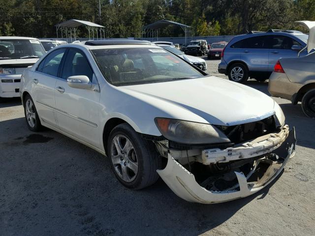 JH4KB16585C005706 - 2005 ACURA RL WHITE photo 1