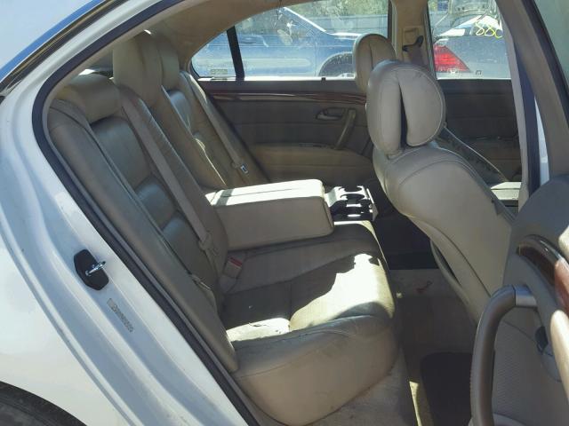 JH4KB16585C005706 - 2005 ACURA RL WHITE photo 6