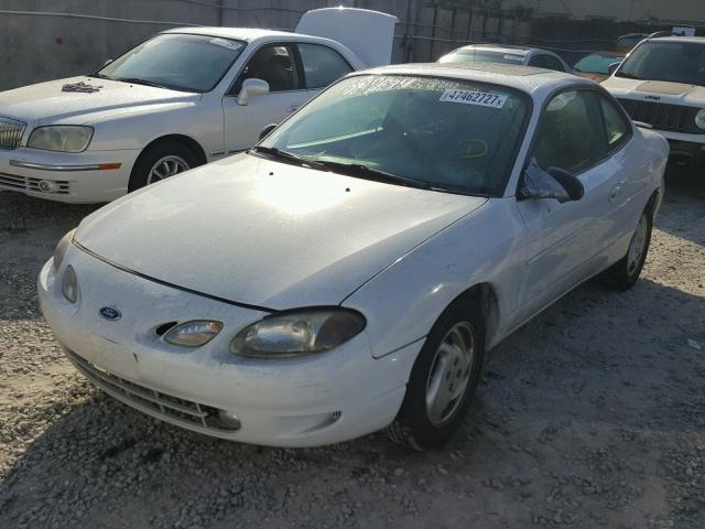 3FAKP1131XR181144 - 1999 FORD ESCORT ZX2 WHITE photo 2