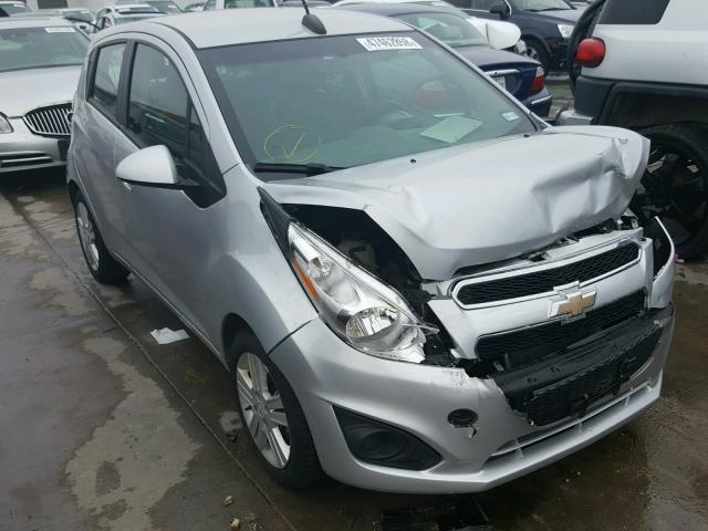 KL8CB6S92FC801809 - 2015 CHEVROLET SPARK LS SILVER photo 1