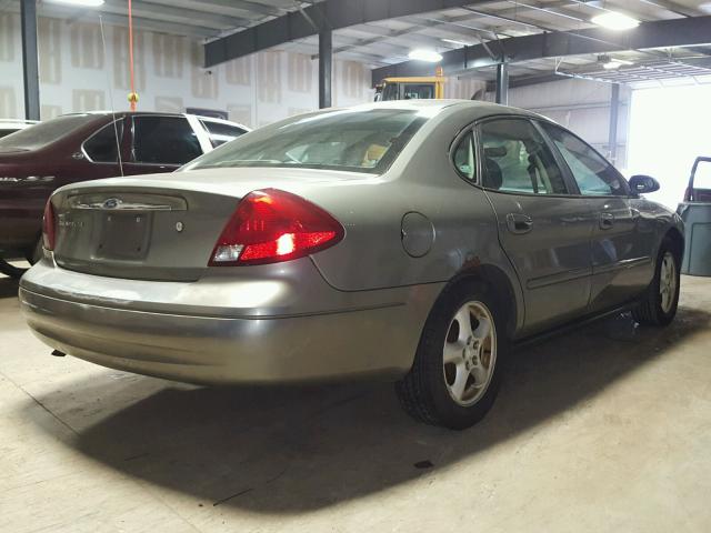 1FAFP53UX3G165430 - 2003 FORD TAURUS SE GRAY photo 4