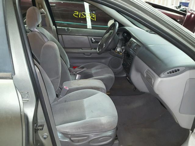 1FAFP53UX3G165430 - 2003 FORD TAURUS SE GRAY photo 5