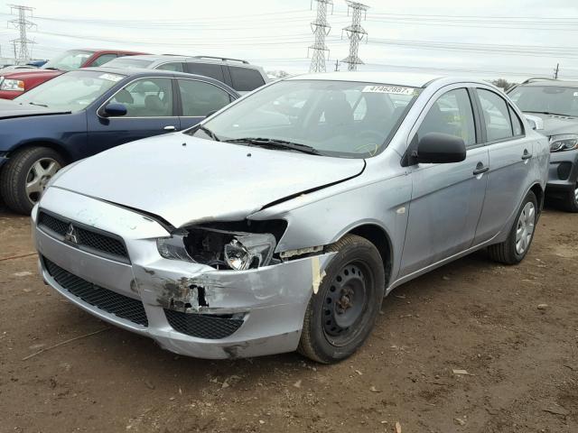 JA3AU16U49U022841 - 2009 MITSUBISHI LANCER DE SILVER photo 2