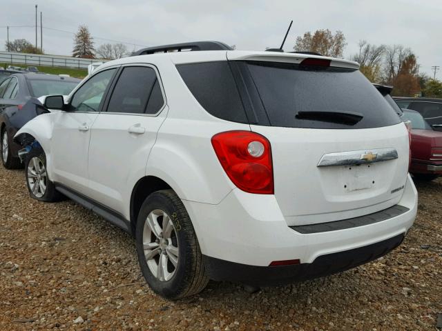 1GNALBEK9FZ138066 - 2015 CHEVROLET EQUINOX LT WHITE photo 3