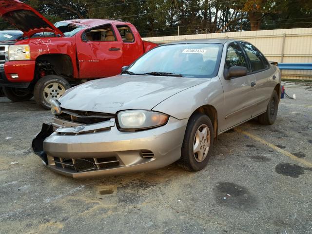 1G1JC52F547259213 - 2004 CHEVROLET CAVALIER GOLD photo 2