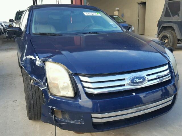 3FAHP08116R168451 - 2006 FORD FUSION SEL BLUE photo 9