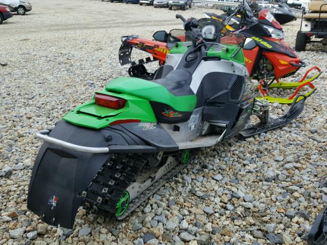 4UF07SNW37T108022 - 2007 ARCTIC CAT F6 GREEN photo 4