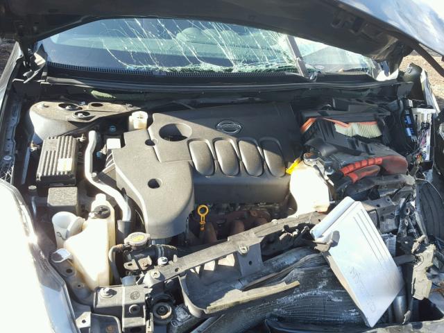 1N4CL21E18C161256 - 2008 NISSAN ALTIMA HYB BLACK photo 7