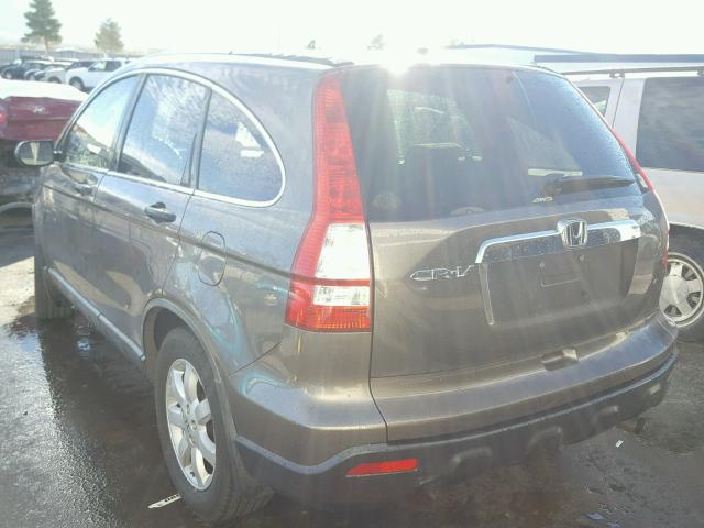 5J6RE48509L061337 - 2009 HONDA CR-V EX BROWN photo 3