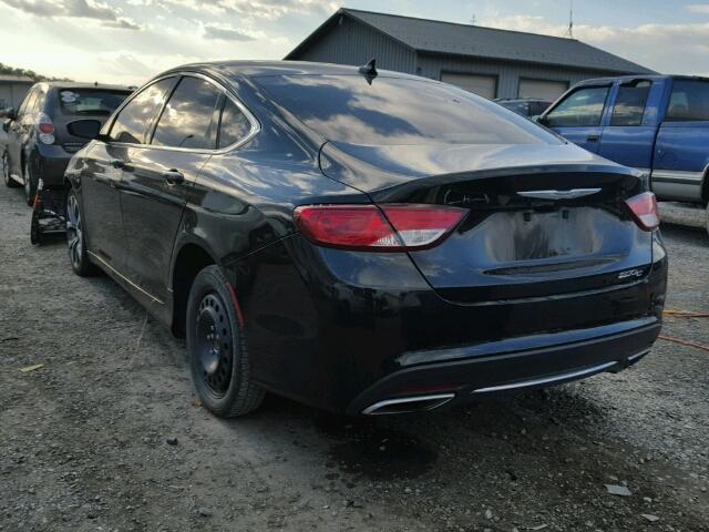 1C3CCCCG8FN633683 - 2015 CHRYSLER 200 C BLACK photo 3