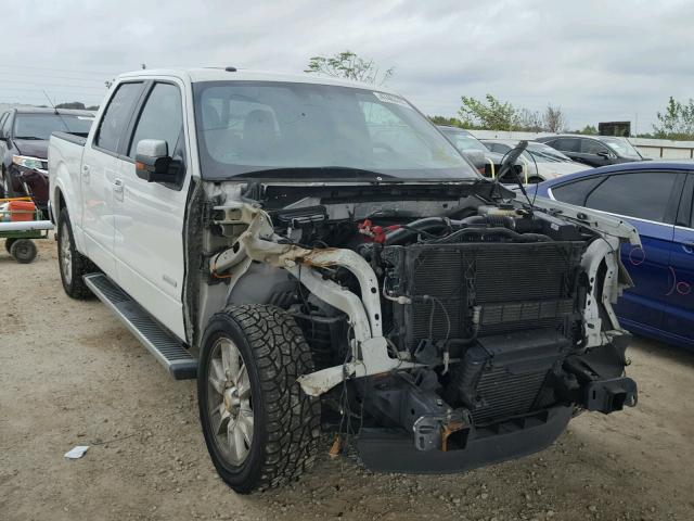 1FTFW1CT0DKG06817 - 2013 FORD F150 SUPER WHITE photo 1