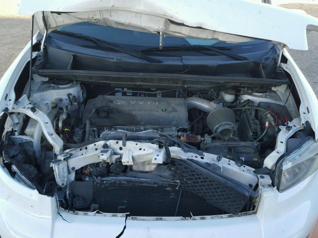 JTLKE50E091061945 - 2009 TOYOTA SCION XB WHITE photo 7