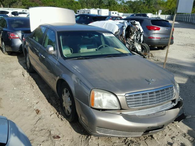 1G6KD54Y14U135726 - 2004 CADILLAC DEVILLE GOLD photo 1