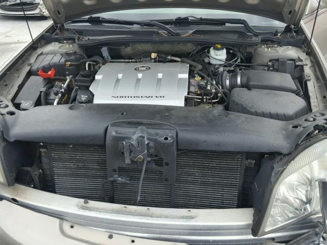 1G6KD54Y14U135726 - 2004 CADILLAC DEVILLE GOLD photo 7