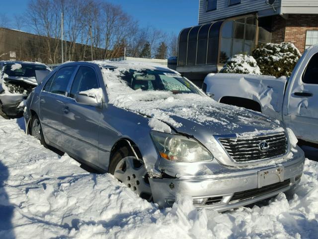 JTHBN36FX50179564 - 2005 LEXUS LS 430 SILVER photo 1