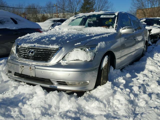 JTHBN36FX50179564 - 2005 LEXUS LS 430 SILVER photo 2