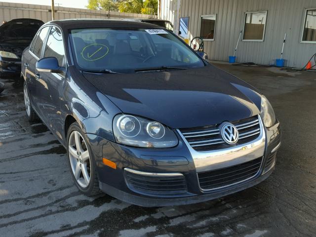 3VWRM71K48M104145 - 2008 VOLKSWAGEN JETTA SE BLUE photo 1