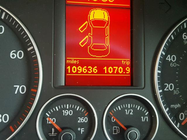 3VWRM71K48M104145 - 2008 VOLKSWAGEN JETTA SE أزرق صورة 8