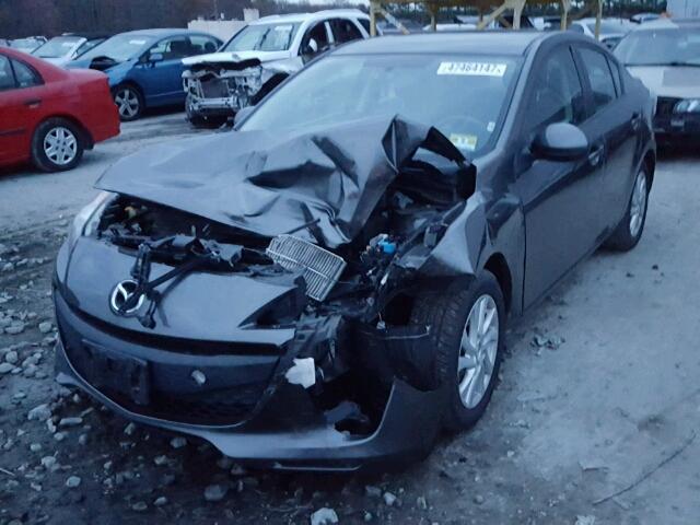 JM1BL1VG7C1507066 - 2012 MAZDA 3 I GRAY photo 2