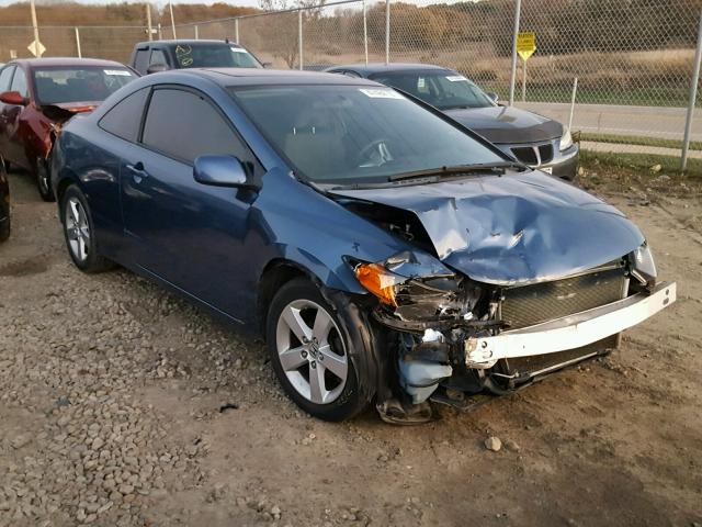 2HGFG12898H578623 - 2008 HONDA CIVIC EX BLUE photo 1