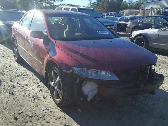 1YVHP80C755M59439 - 2005 MAZDA 6 I RED photo 1